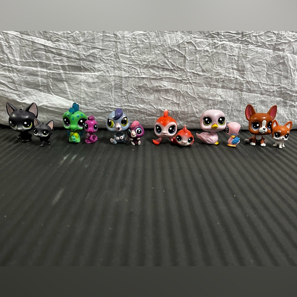 LPS Mom and Baby Pet Duos